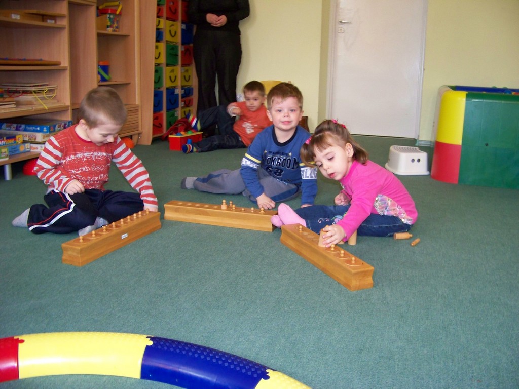 Zajęcia w gabinecie wczesnego wspomagania rozwoju